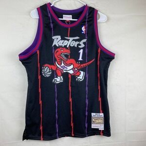 Mitchell Ness Toronto Raptors Kids Boy XL Tracy McGrady Swingman Jersey